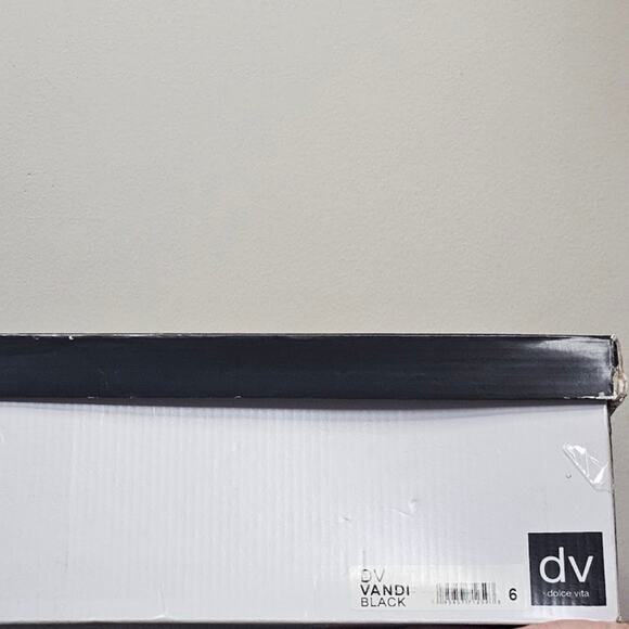 Dolce Vita Women's Vandi Mixed Media Chelsea Boots Size 6 Black NWT - Picture 6 of 6